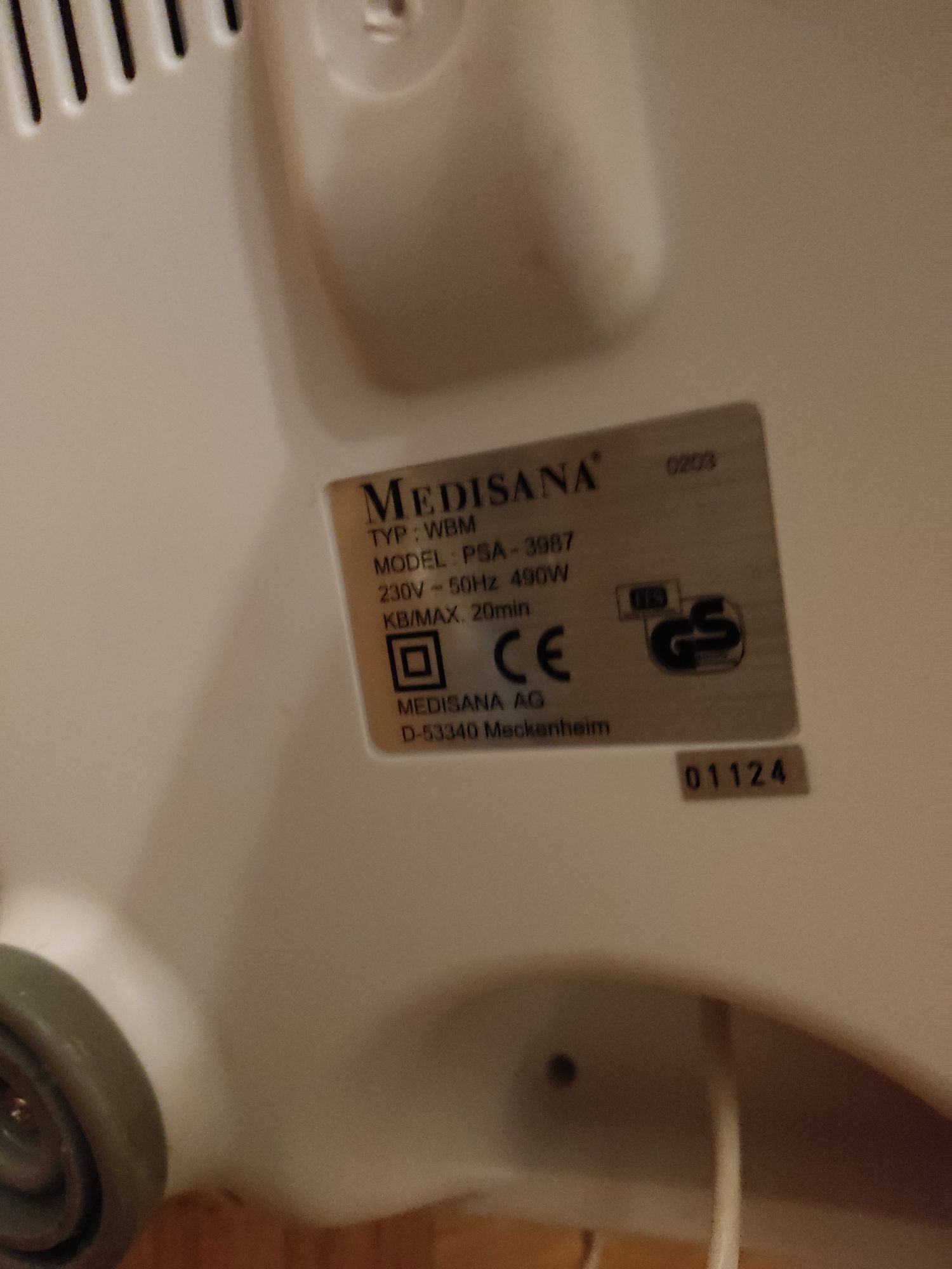 Гідромасажна ванна для ніг Medisana