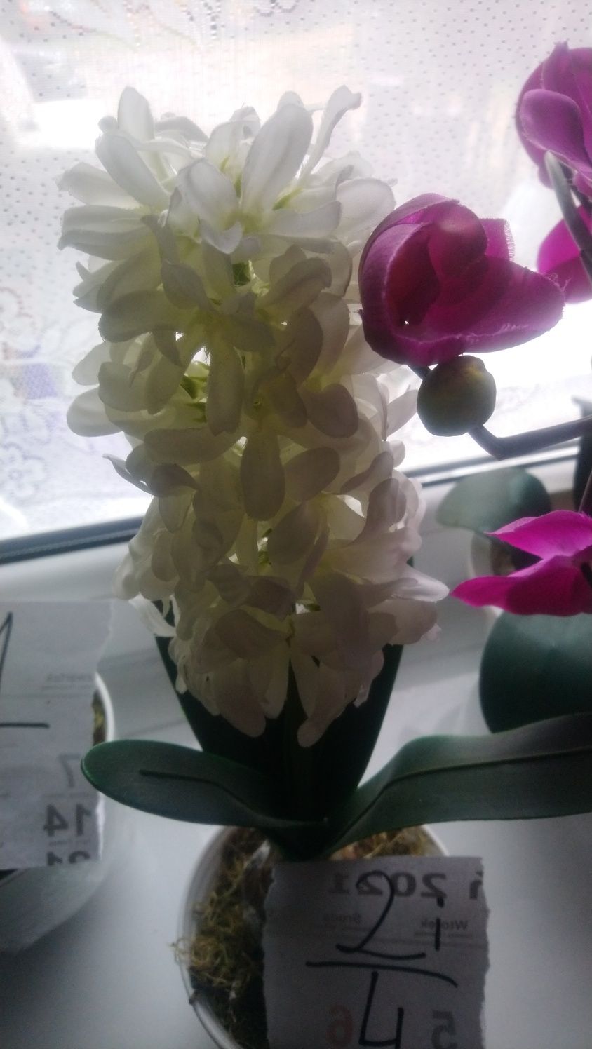 Sztuczne kwiaty storczyki