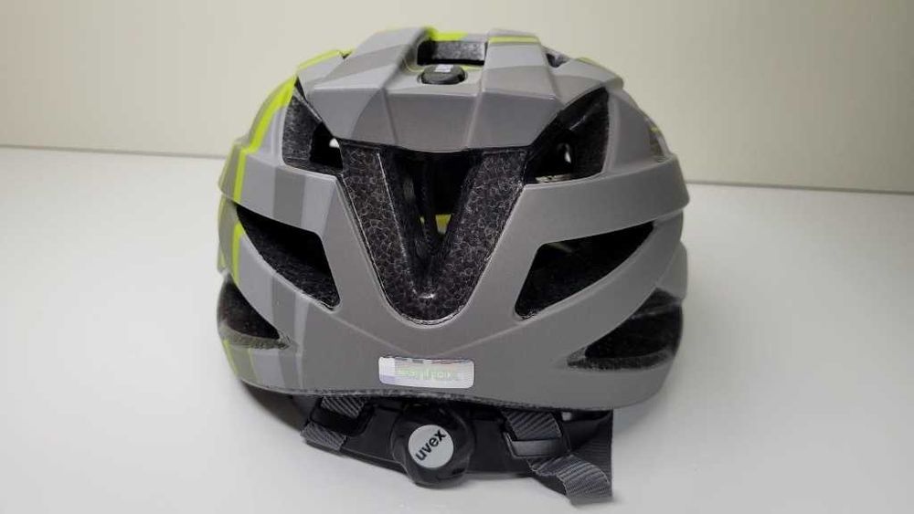 UVEX Air Wing CC grey lime matt Kask Rowerowy rozmiar 56-60cm