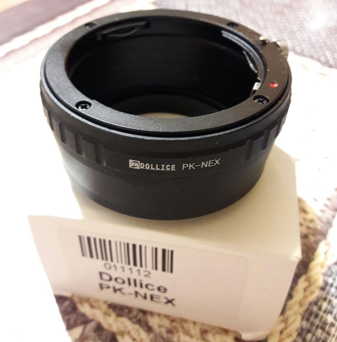 Переходник с объективов Pentax PK на Sony E (Nex) m4/3 (Mft,blackmagic