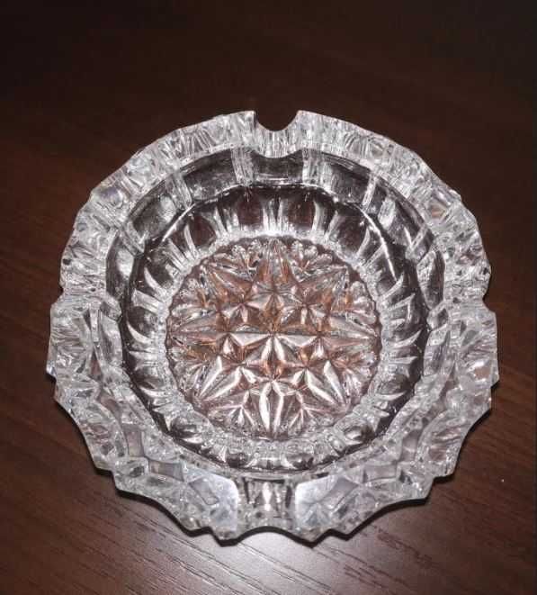 Kryształowa popielniczka 12 cm