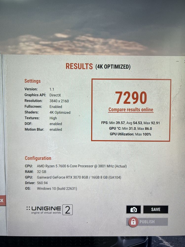 Видеокарта rtx 3070 geinward