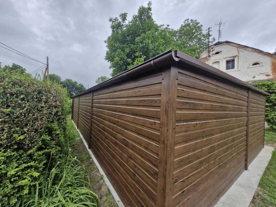 Garaż blaszany garaże blaszane blaszak 9*6 7*5 6*5 producent profil