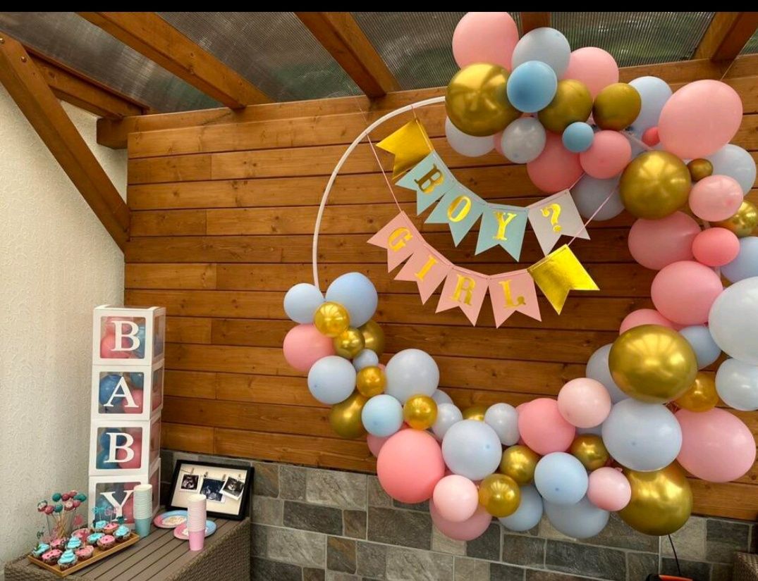 Stelaż łuk kolo na balony chrzest 18-stka roczek komunia 50-lecie 30-s