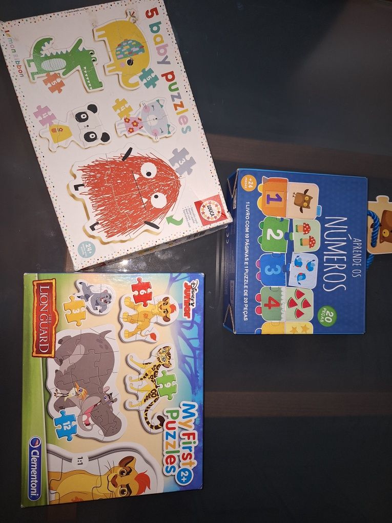 Puzzles criança completos