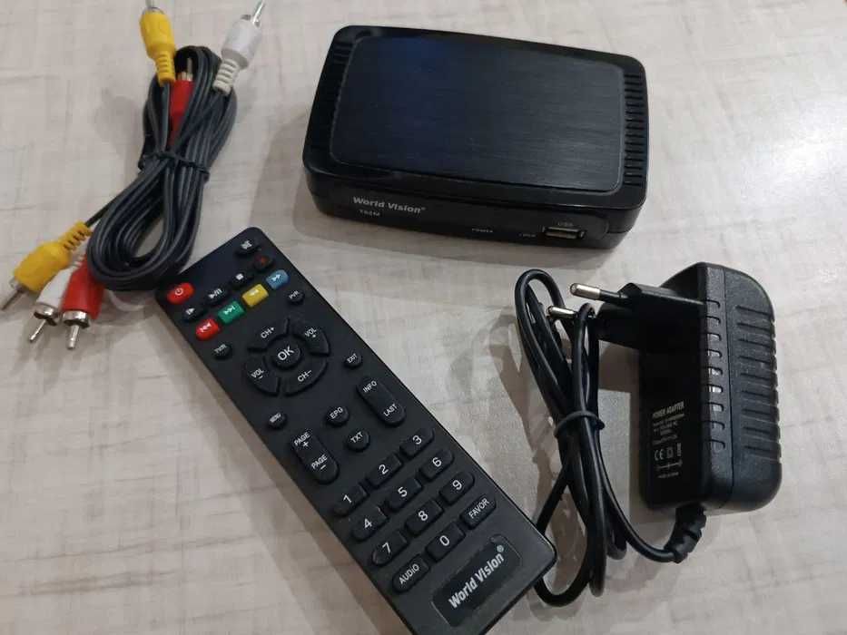 Т2 тюнер з Wi-fi «World Vision» Т62M dvb t2 / Цифрова Приставка