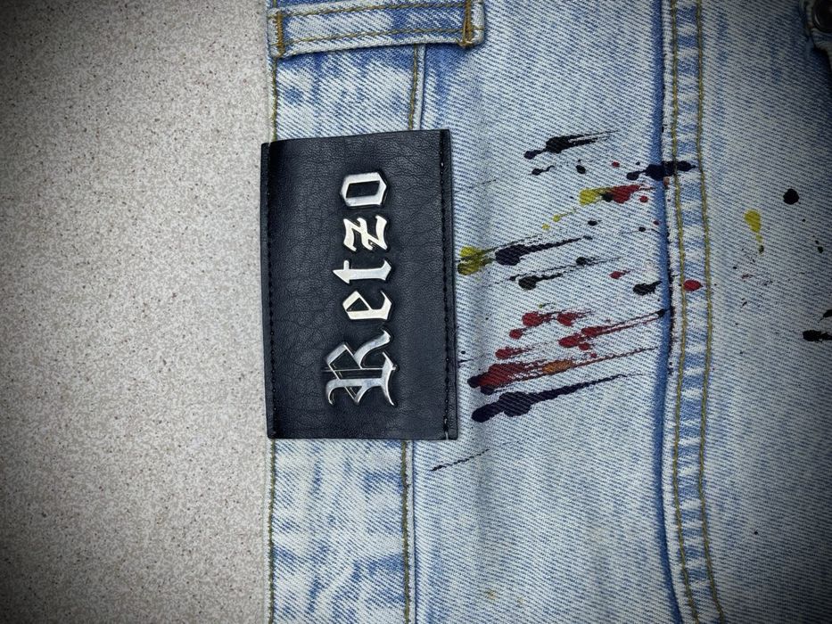 Calças de Ganga Retzo Azuis Claras