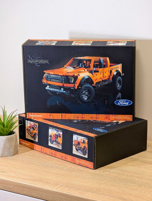 ‼️У КОРОБЦІ‼️Конструктор Ford F-150 Raptor / Technic / 1:13 / 42177