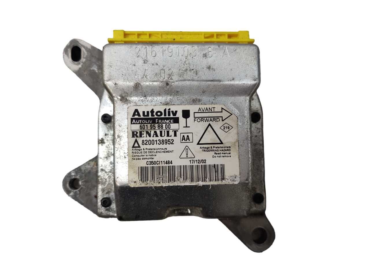 Renault Laguna II Sensor Moduł Airbag Poduszek