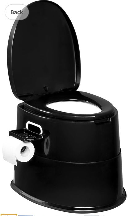 Toaleta turystyczna przenośna 15L – camping, działka, kamper