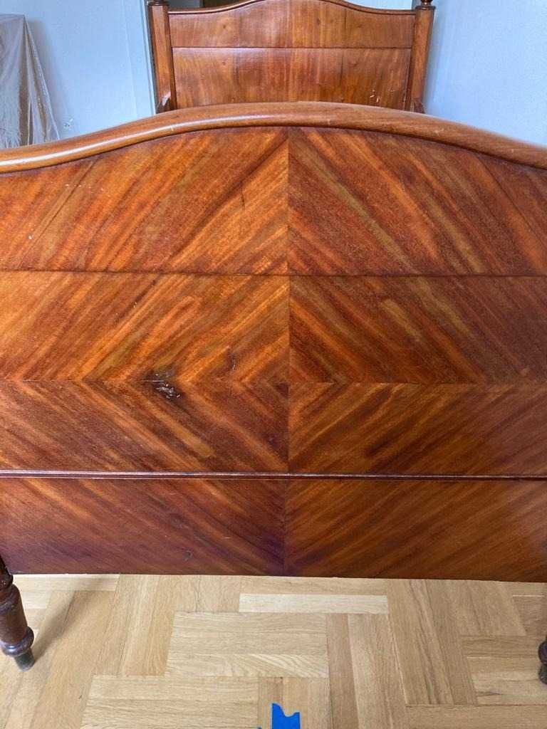 Łóżko drewniane Vintage (194x101)