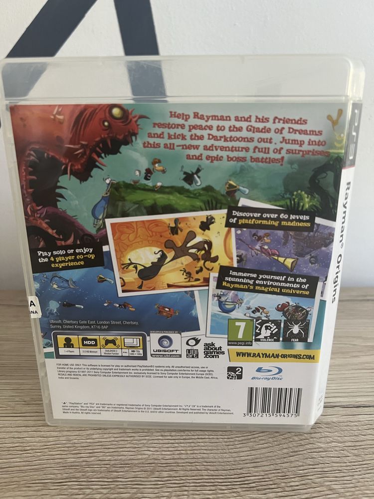 Rayman origins Play Station 3 PS3