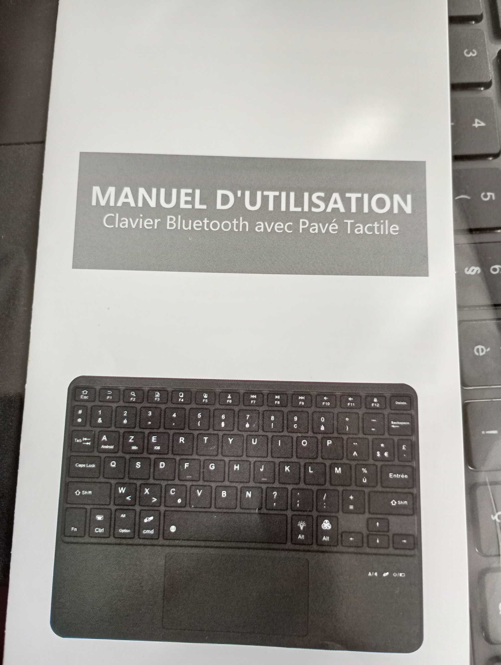 Podświetlana klawiatura Bluetooth