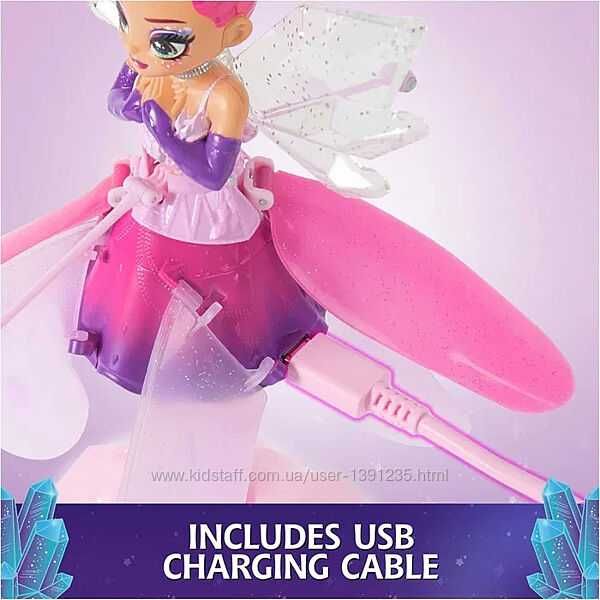 Лялька Hatchimals Crystal Flyers Magical Flying Літаюча казкова фея