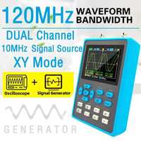 ZEEWEII DSO2512G Двухканальный осциллограф 120 МГц с генератором