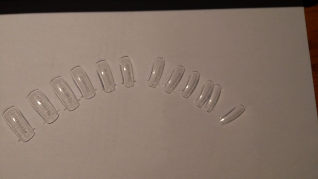 2 kpl. Elisium form Quick Shape Nail Form Type1 do przedłużania paz
