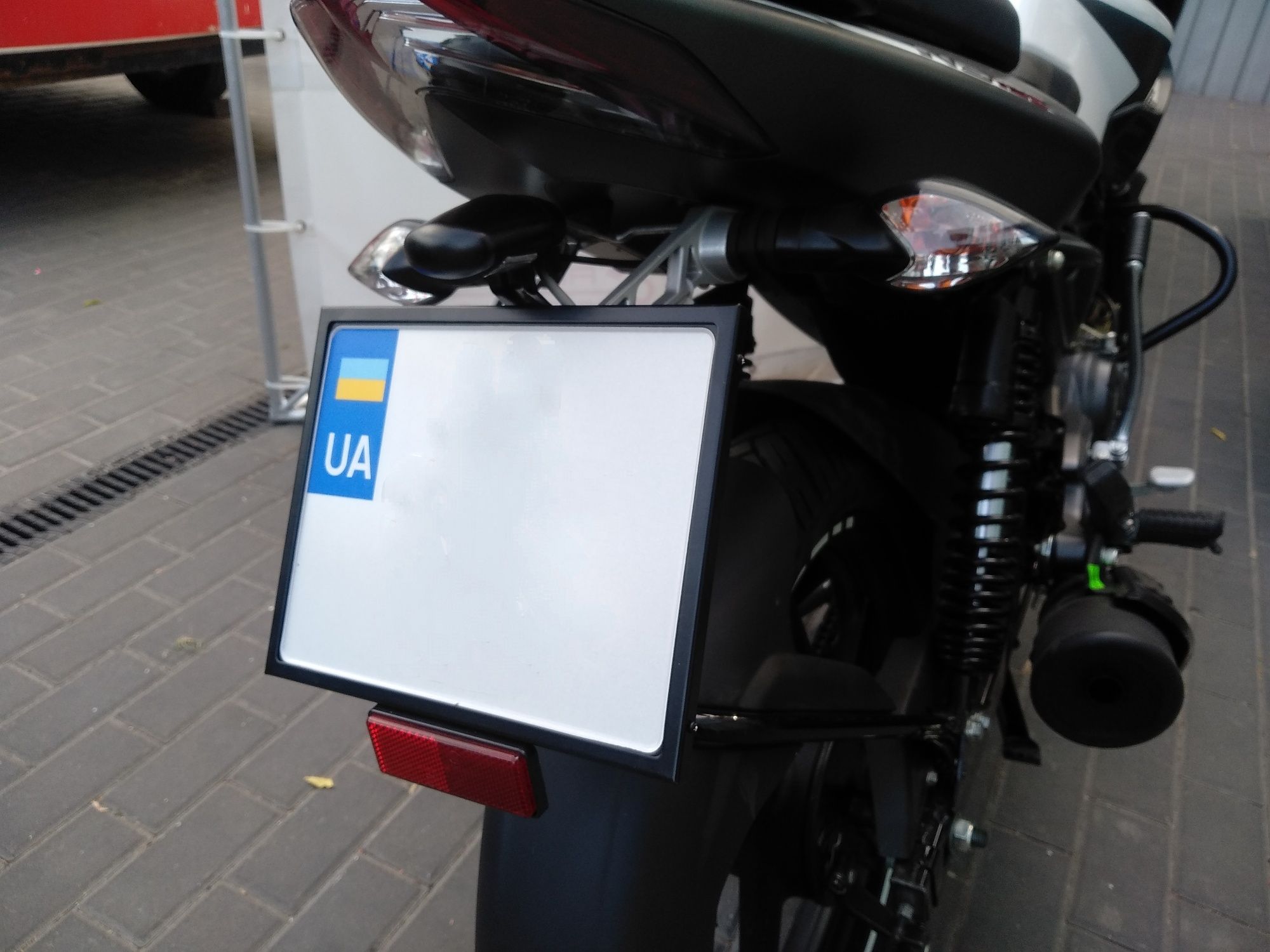 Рамка для мото номера України Мотоцикл скутер.