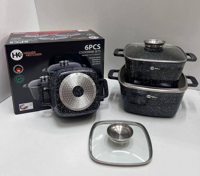 Німецький набір квадратних каструль