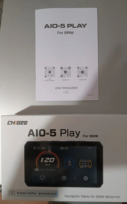 Chigee AIO-5 Play BMW + proteção ecrã já colocado