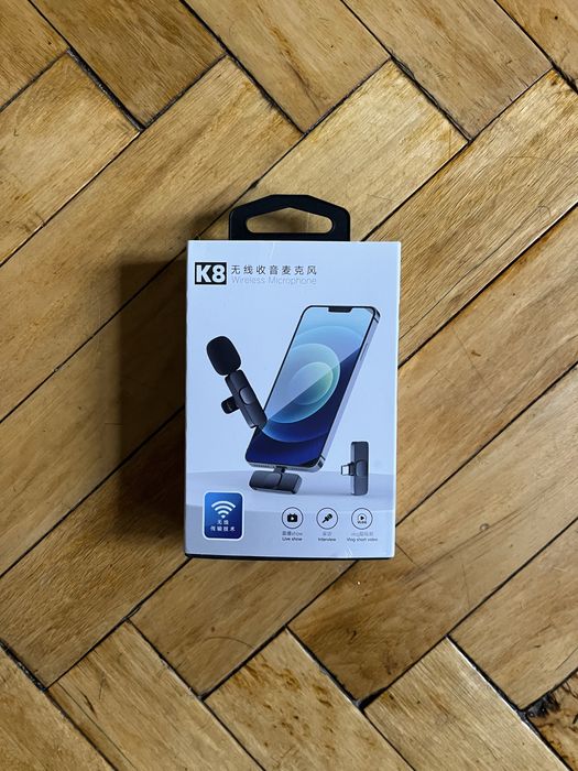 петличний мікрофон k8