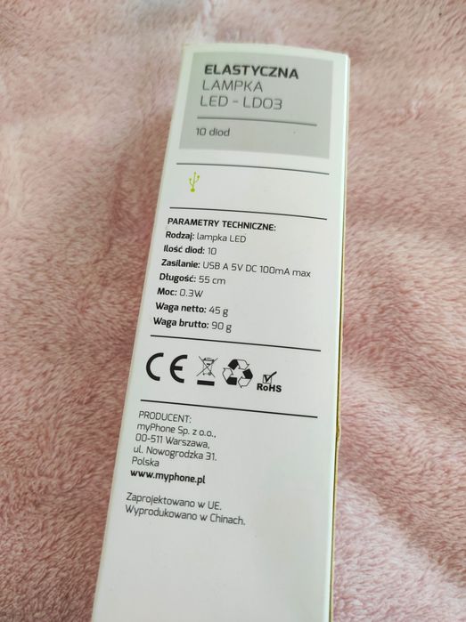 Elastyczna lampka LED