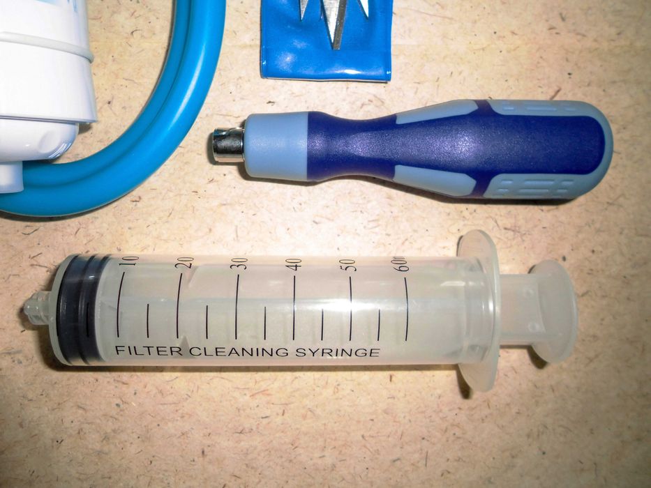 Фильтр для очистки воды с мембраной из полых волокон 0,1 мкм.