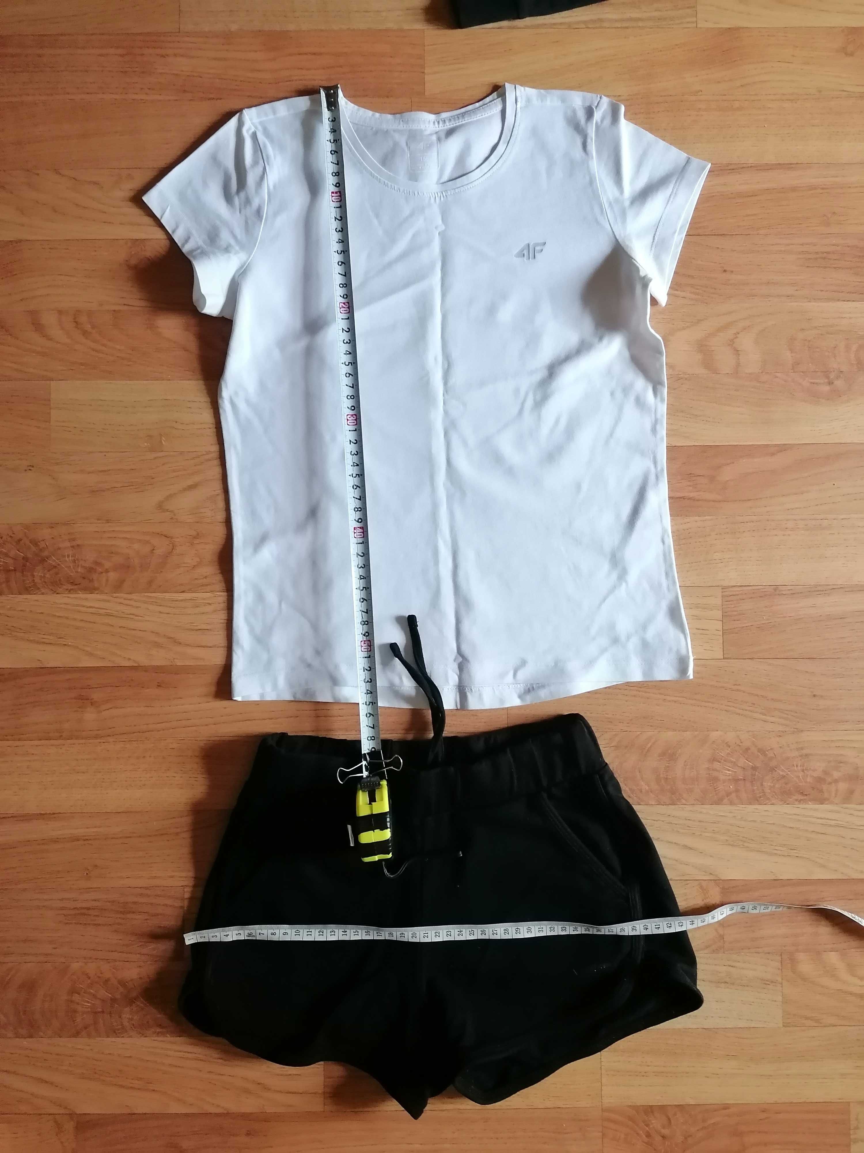 4f zestaw w-f spodenki, t-shirt, worek dziewczynka