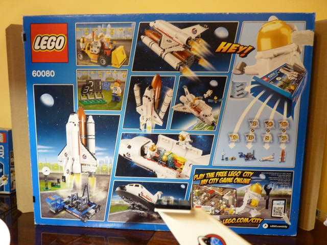 Lego City 60080 Kosmodrom Prom Kosmonauta wiek 6-12