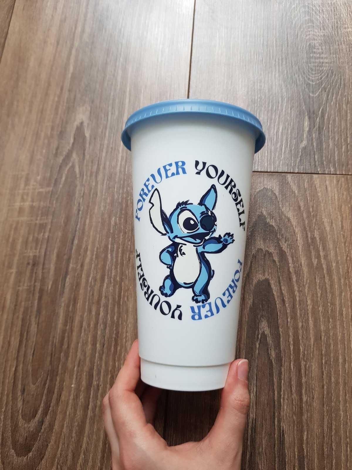 Disney Lilo i Stitch Primark Kubek z pokrywką  700 ml