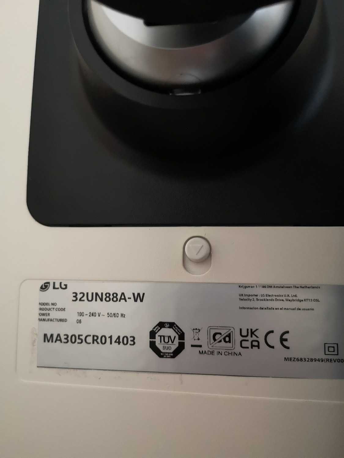 = LG 4K 32" 32UN88A-W UltraFine uż. 40h = Monitor Krynica Małopolska