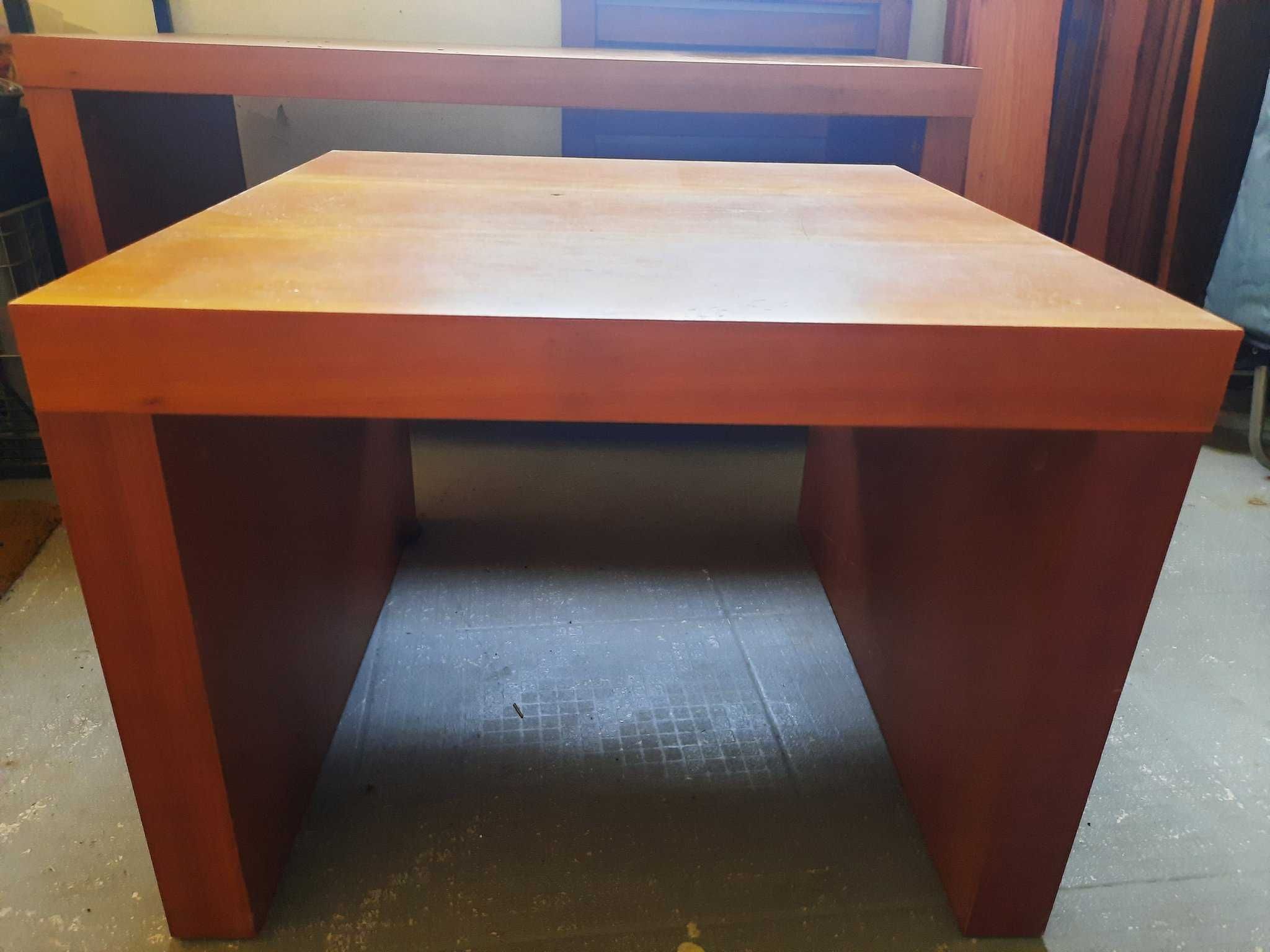 Conjunto mesa TV + mesa de apoio Loja Gato Preto em bom estado