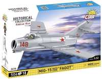 Klocki COBI 2416 Samolot MIG-15 FAGOT