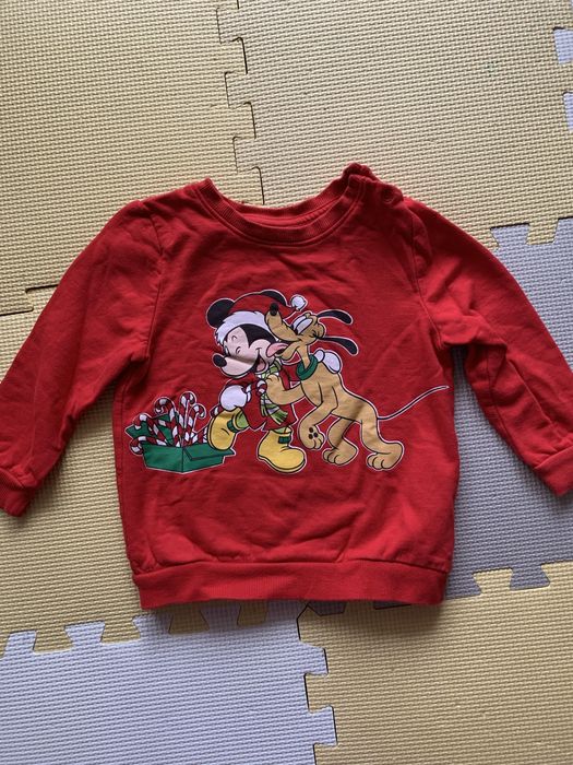 Bluza świąteczna Disney 86/92