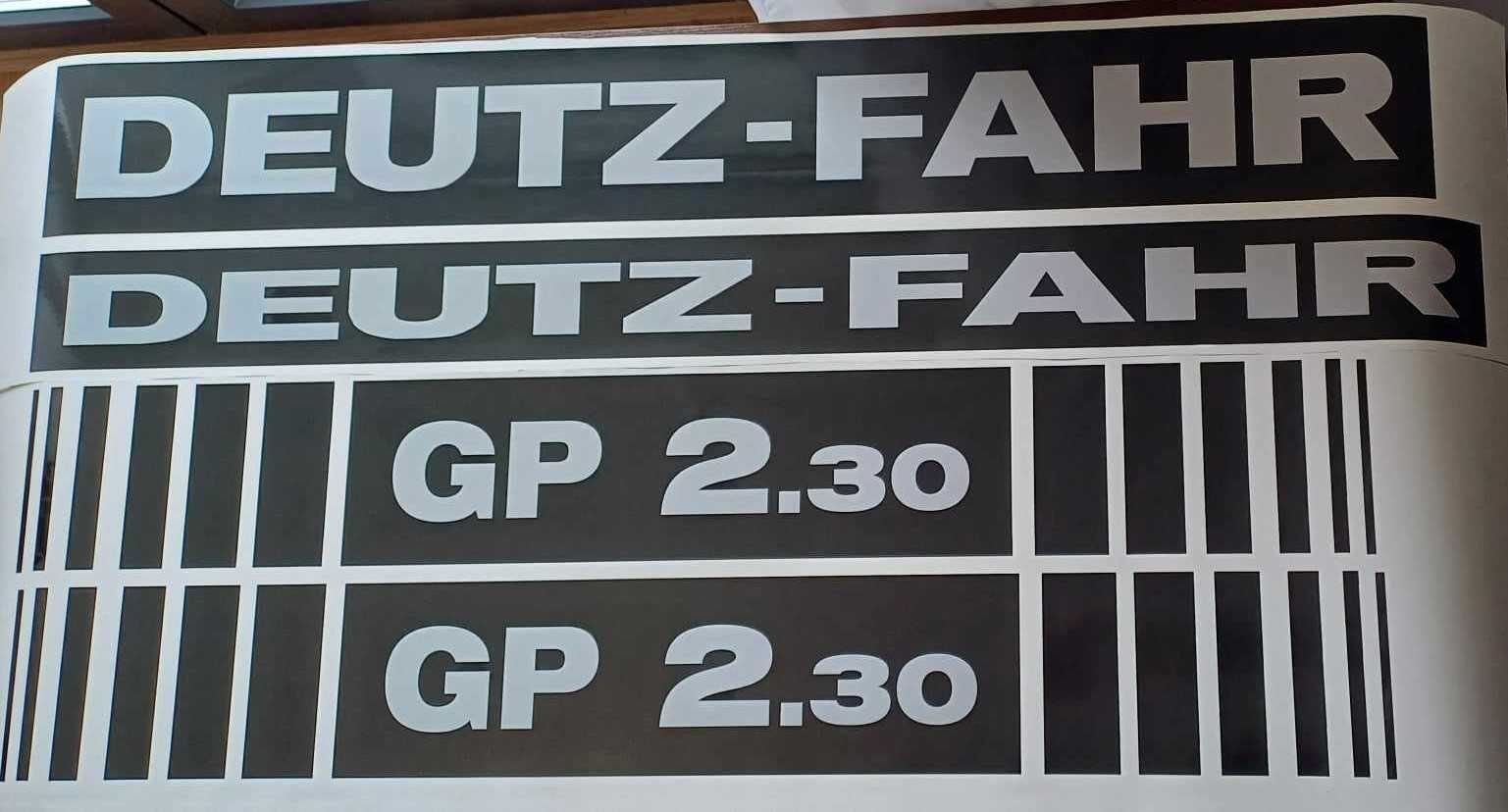 Duplikaty naklejek na maszyny budowlane rolnicze samochody Naklejki