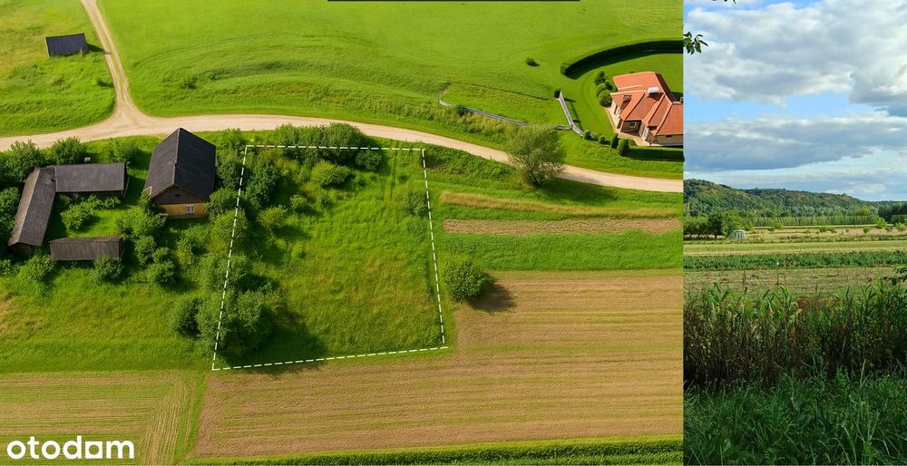 Piękna działka,  Parchatka 66A – idealna pod dom pasywny | 15,68 arów