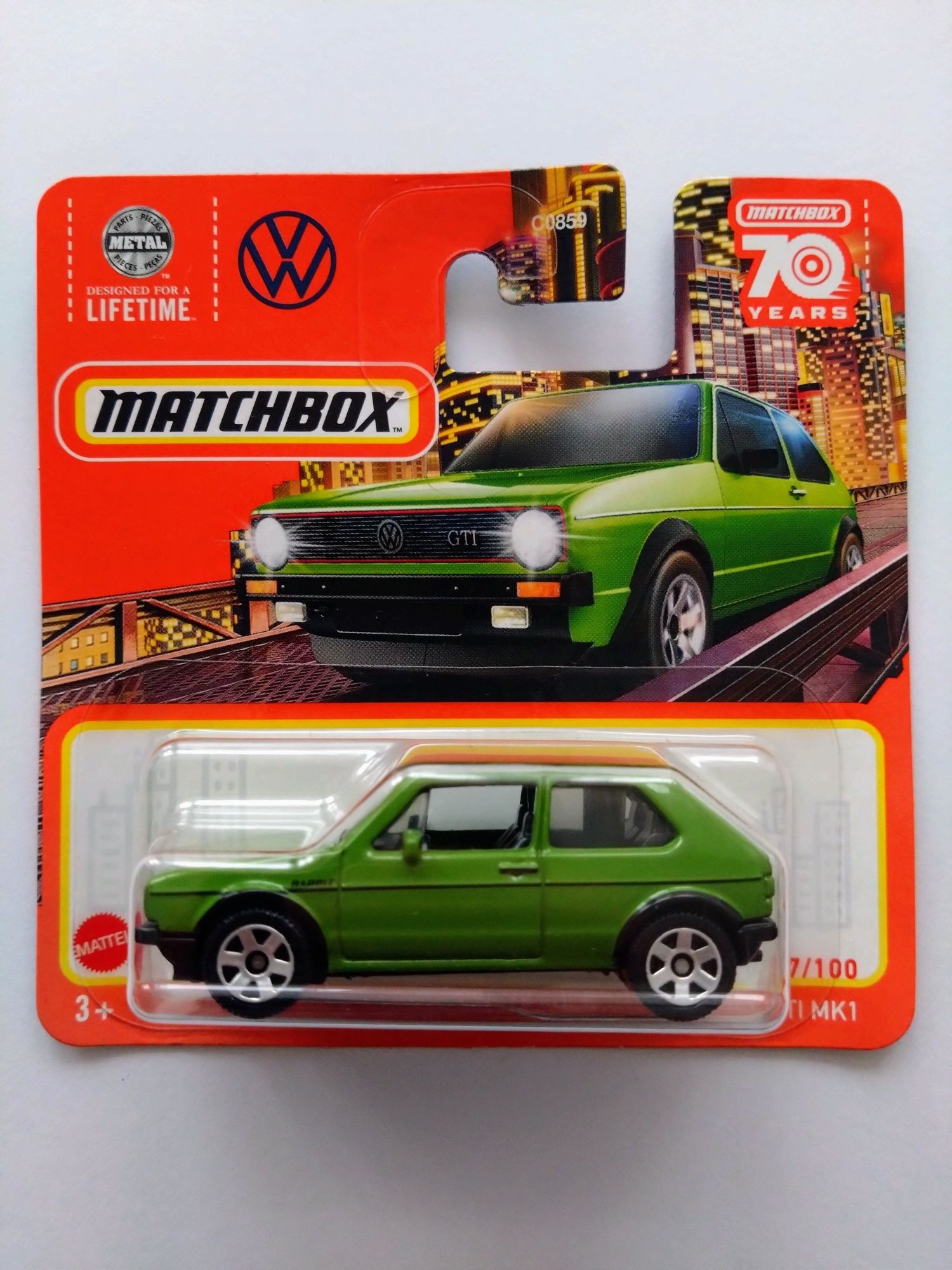 Matchbox Volkswagen VW GOLF GTI MK1 1976