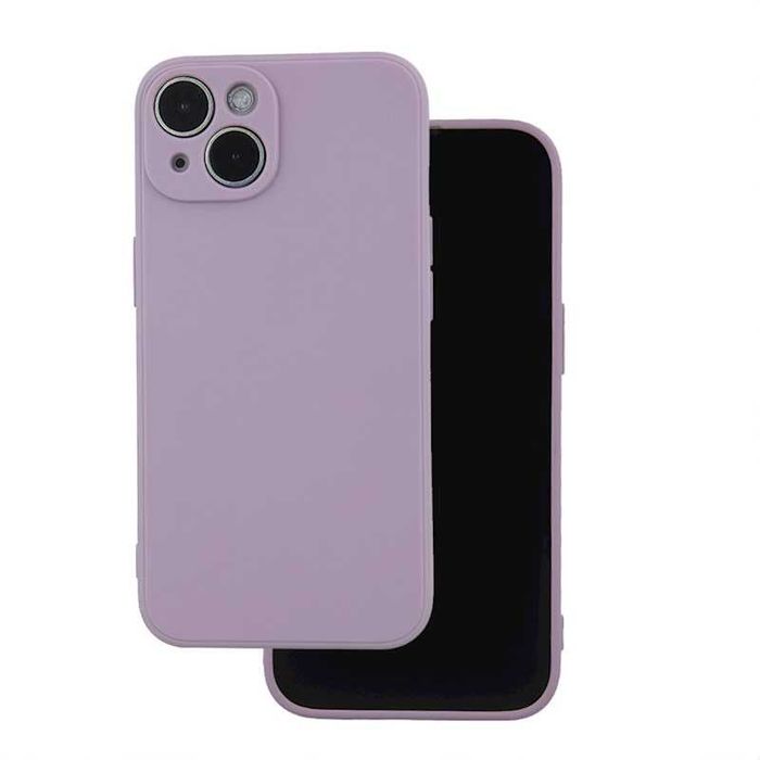 Etui Matt TPU do iPhone 15 6,1" liliowa