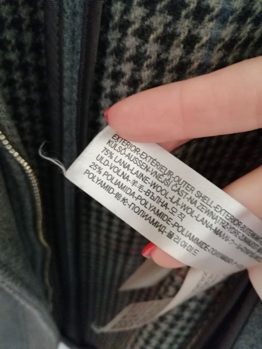 Płaszcz przejściowy massimo dutti S/M