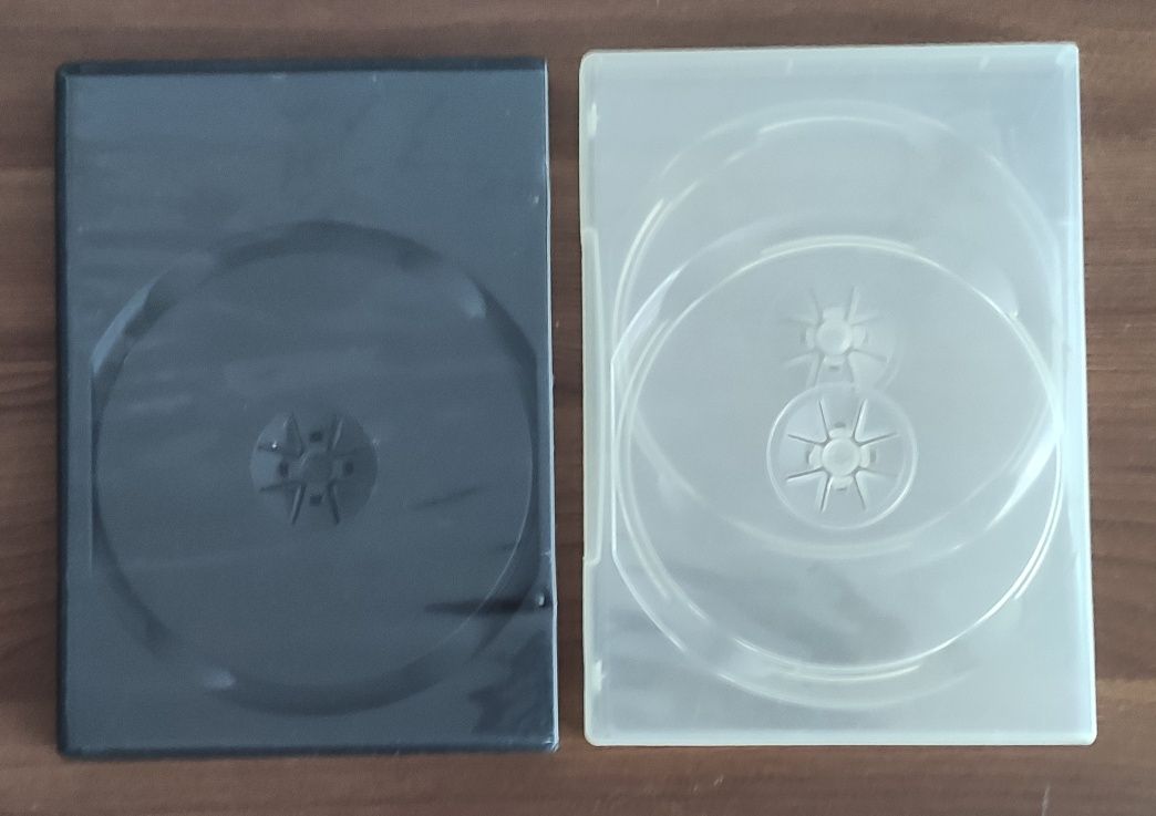 Pudełko na dwie płyty CD lub DVD - 10 sztuk