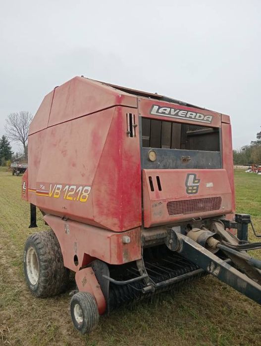 Prasa rolująca Laverda vb 12.18 siatka sznurek