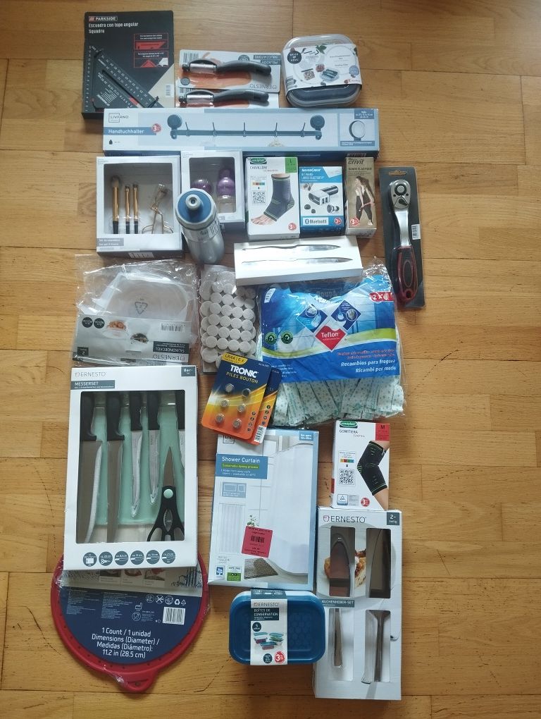 Nowy Box Boxy palety Lidl mini Pakiety Lidl Parkside Ernesto Livarno