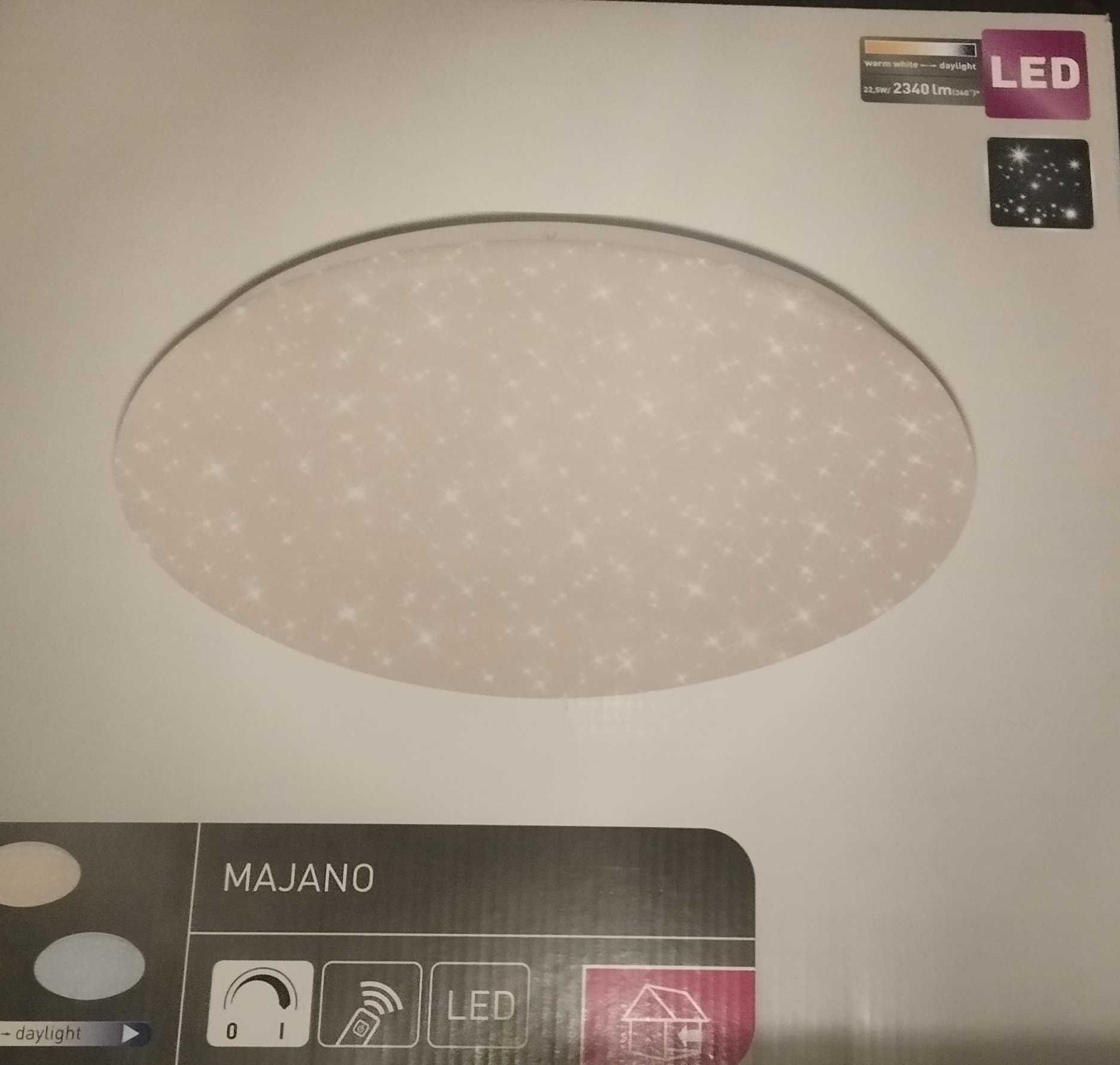 Plafon LED z pilotem