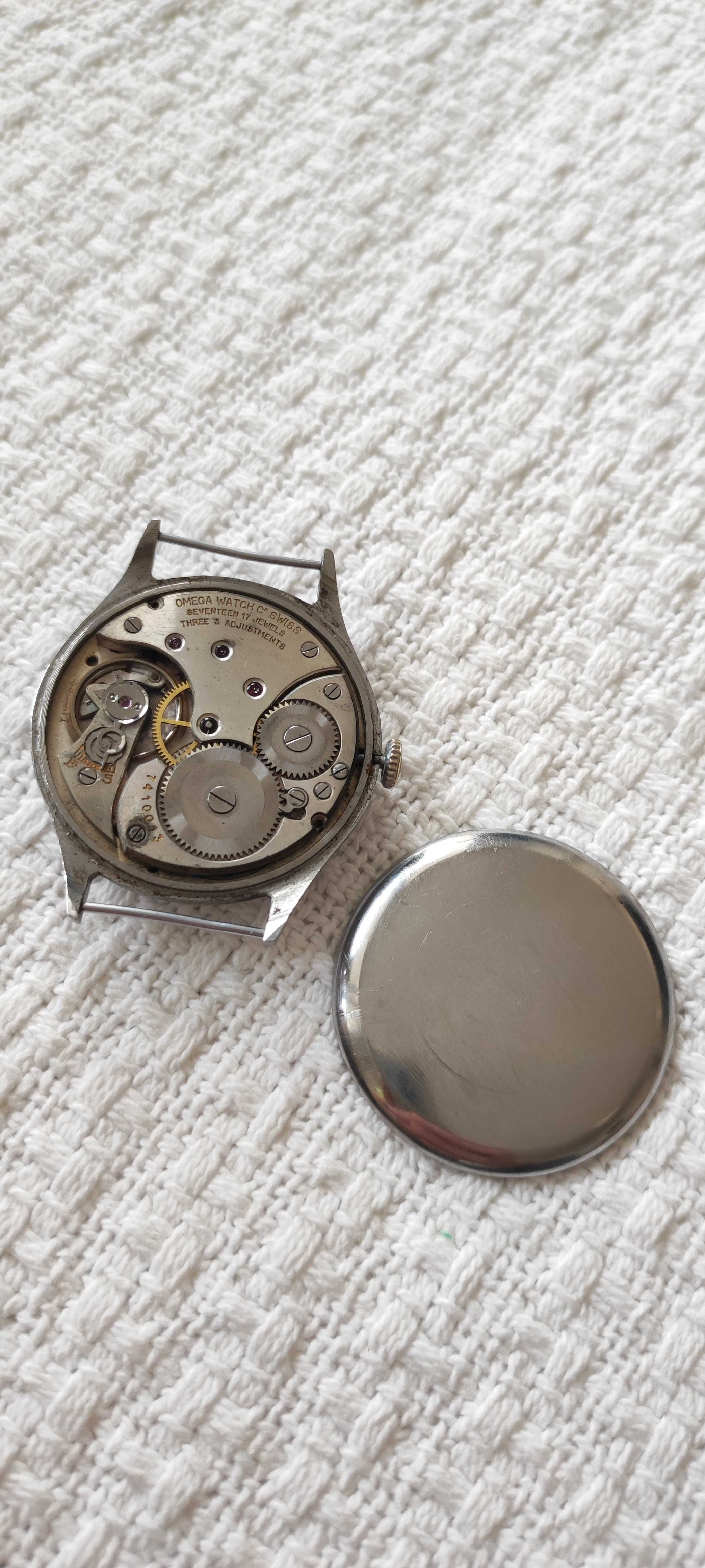 zegarek OMEGA cal.39.1S.T1. DUŻY STALOWY lata 1929/34 cyma