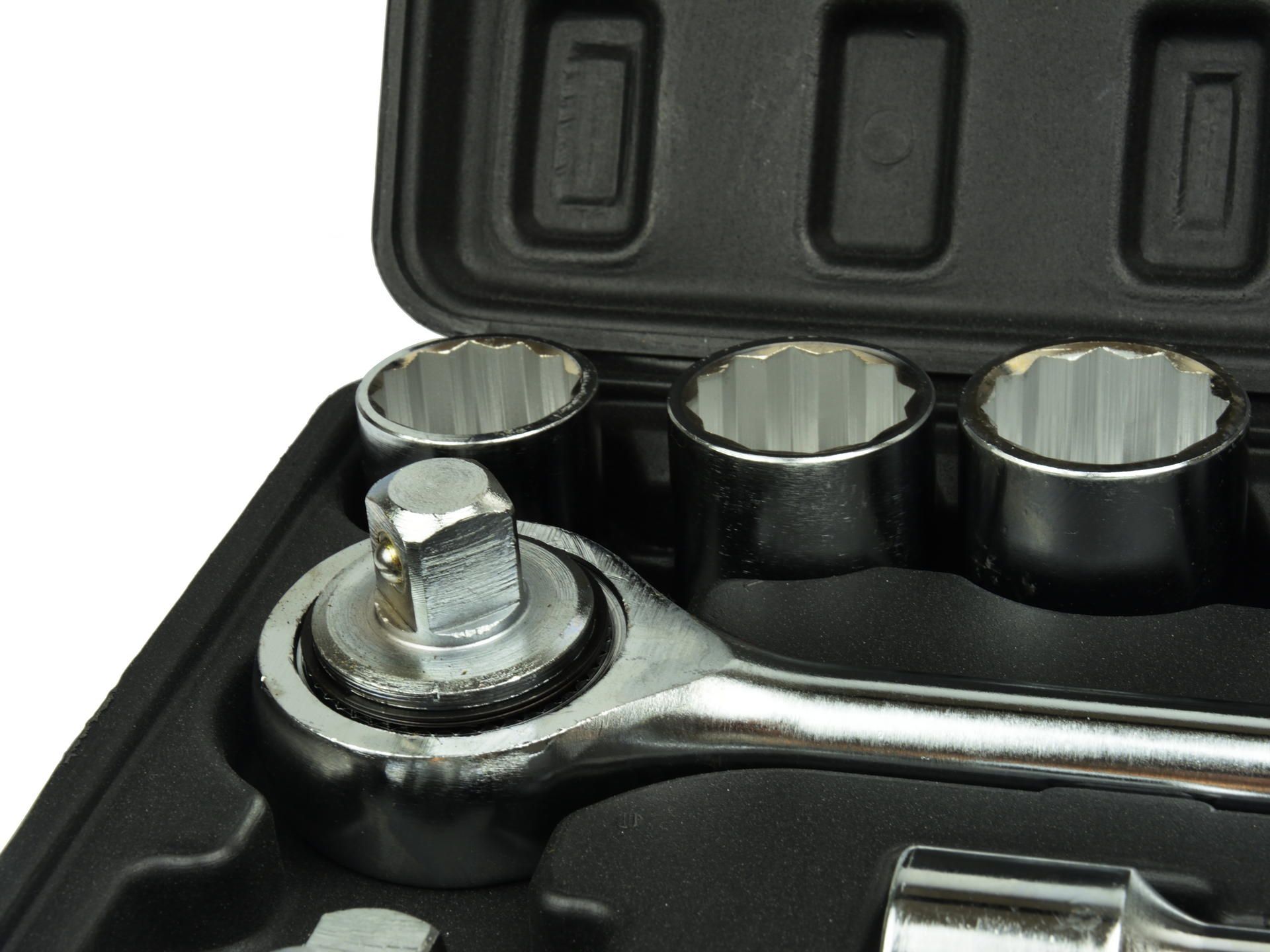 Klucze Nasadowe 3/4'' 12-Kątne 19-50Mm Zestaw Kluczy Nasadek Walizka