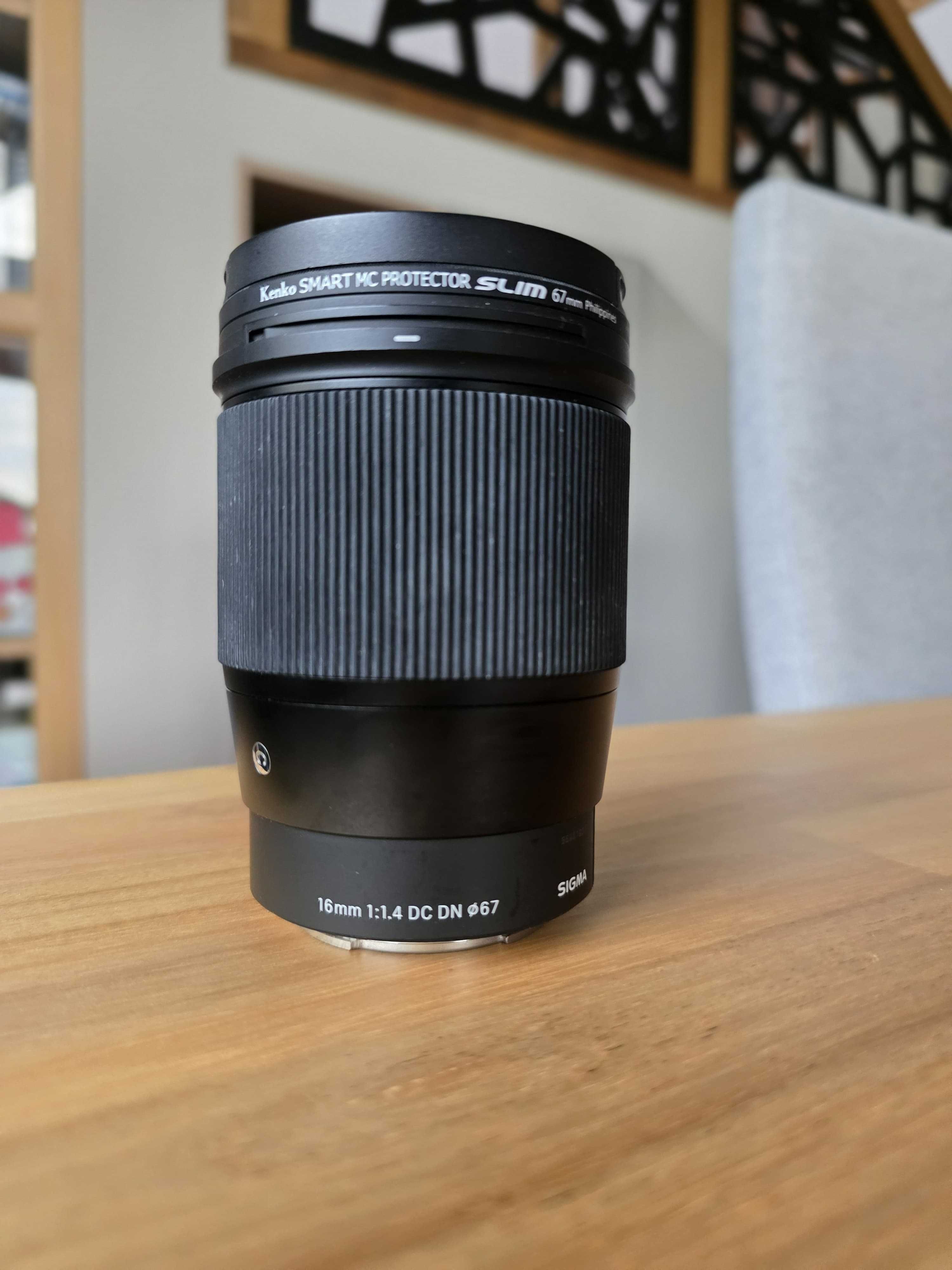 Obiektyw SIGMA 16mm f/1.4 DC DN Sony E-mount