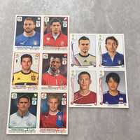 Naklejki z piłkarzami euro 2012 uefa panini fifa world cup brasil