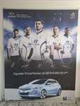 Plakat piłkarze duży Euro 2012
