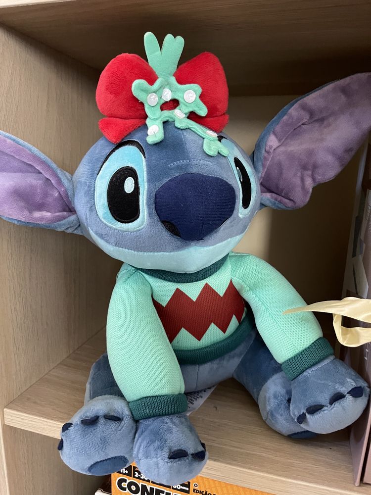 Stitch Peluche de Natal Oficial Disney Store