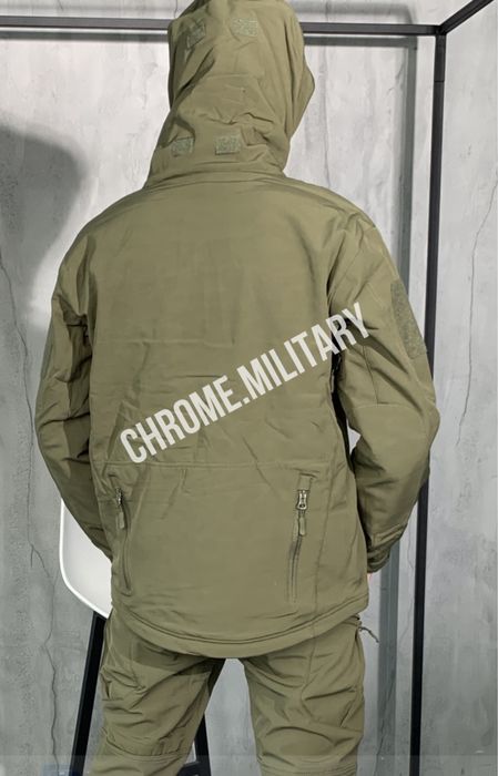 Тактичний softshell костюм на флісі ОПТ/Роздріб Олива