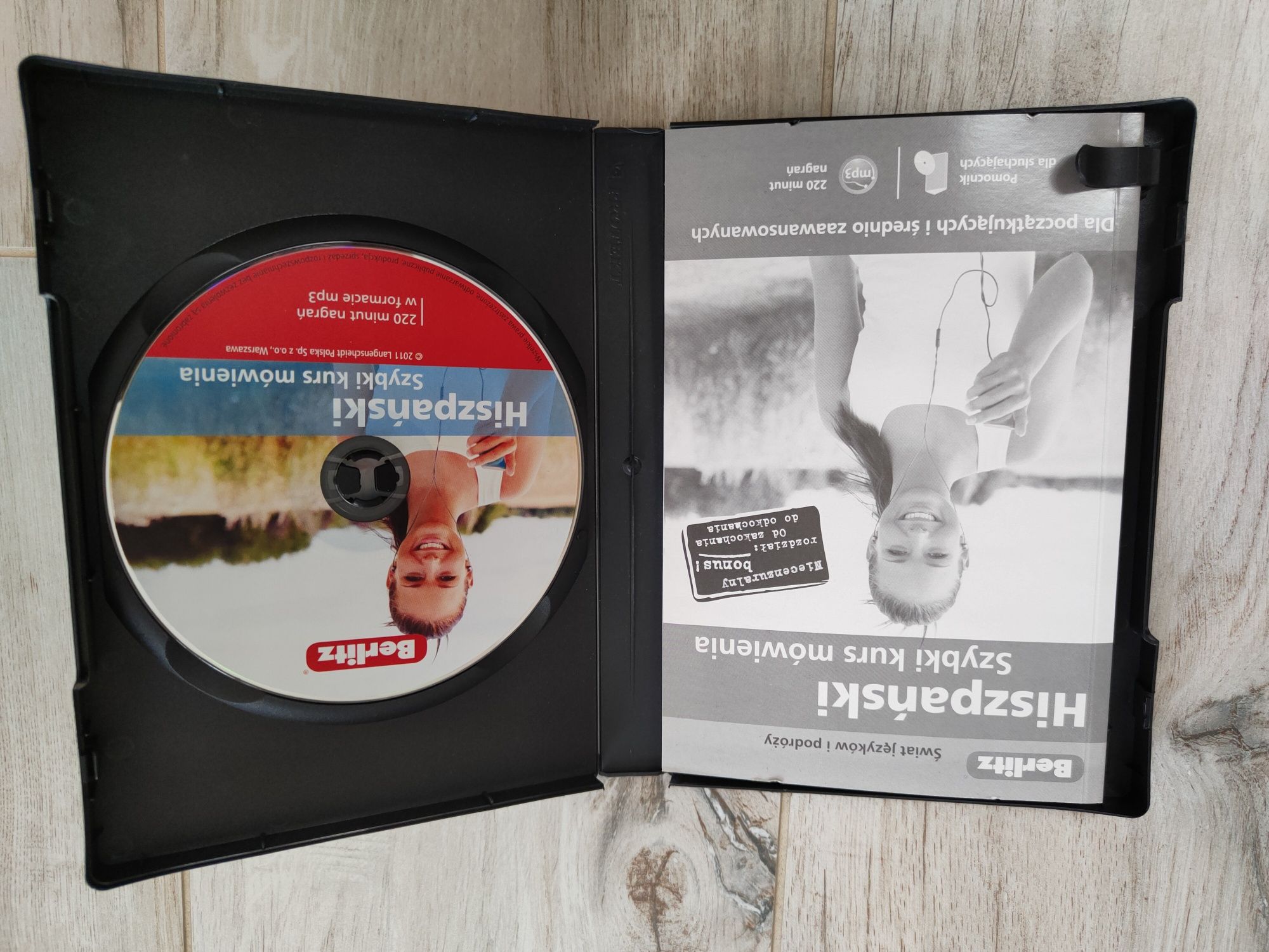 HISZPAŃSKI szybki kurs mówienia (płyta CD) Berlitz